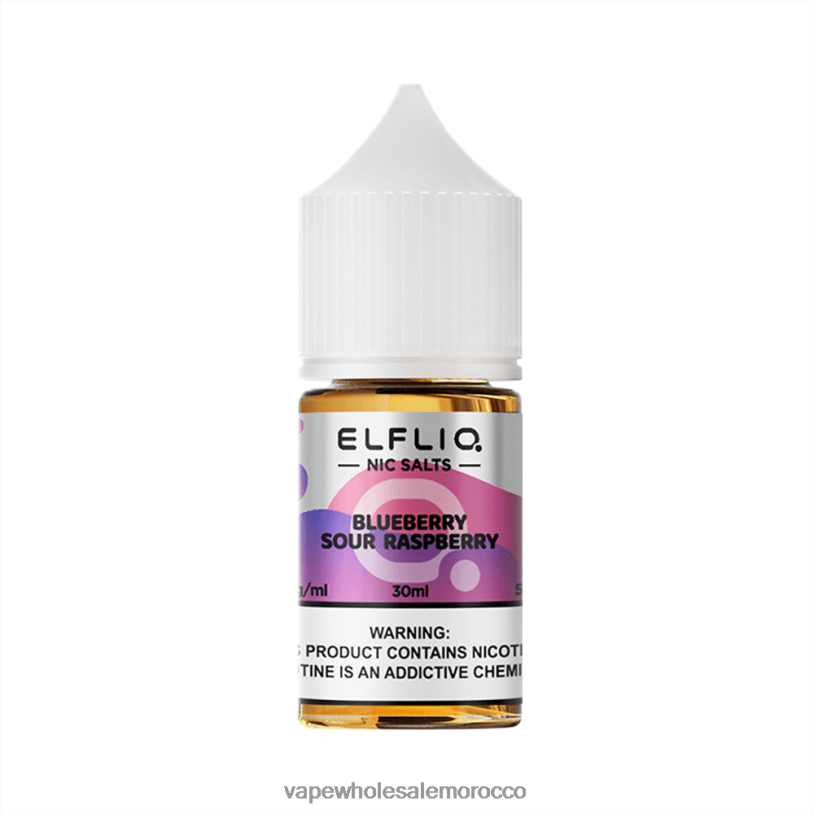 التوت الحامض التوت ELFBAR ELFLIQ Nic Salt 30ml 40PDZ12