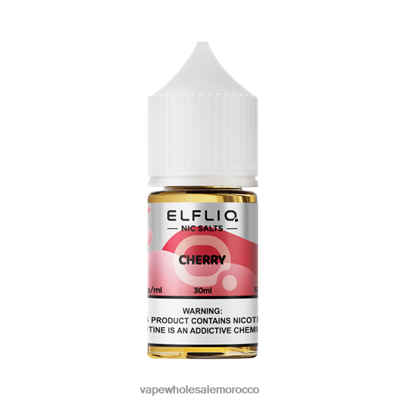 الكرز ELFBAR ELFLIQ Nic Salt 30ml 40PDZ13