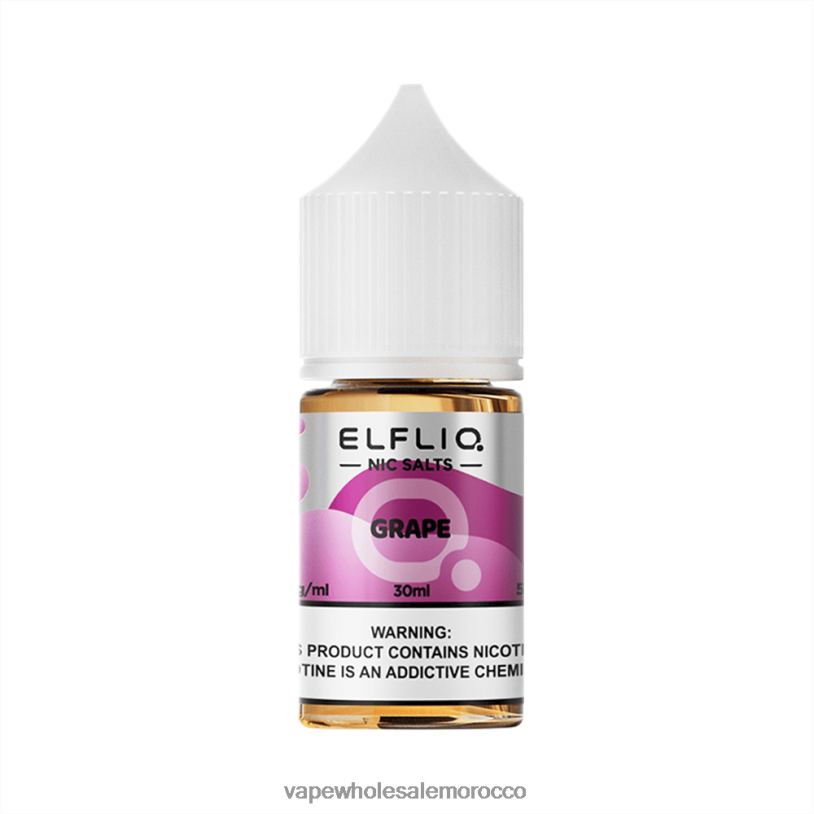 العنب ELFBAR ELFLIQ Nic Salt 30ml 40PDZ19