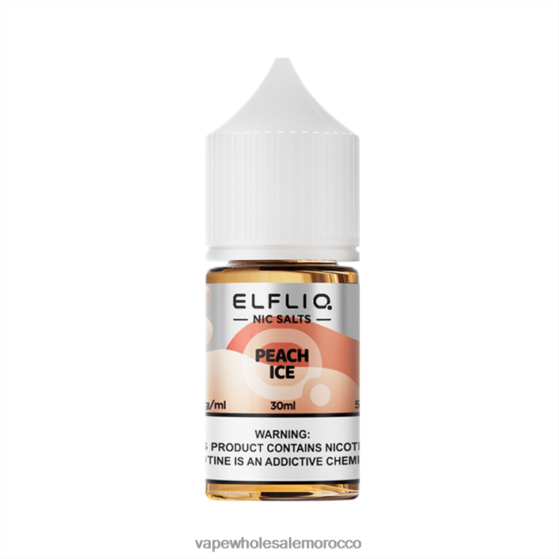 الجليد الخوخ ELFBAR ELFLIQ Nic Salt 30ml 40PDZ22
