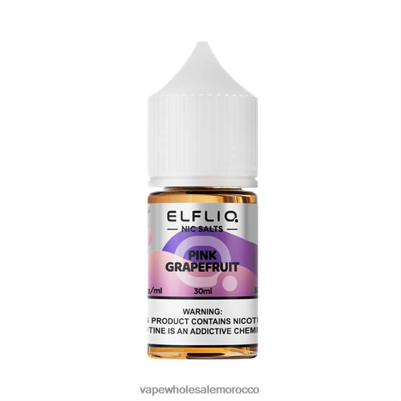 الجريب فروت الوردي ELFBAR ELFLIQ Nic Salt 30ml 40PDZ24