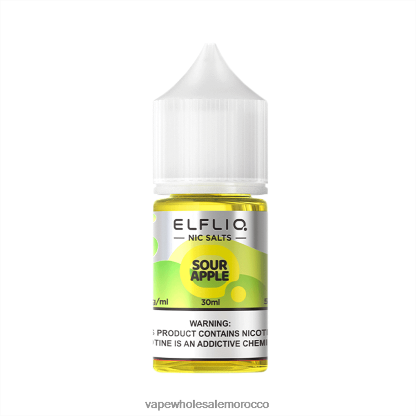 التفاح الحامض ELFBAR ELFLIQ Nic Salt 30ml 40PDZ28
