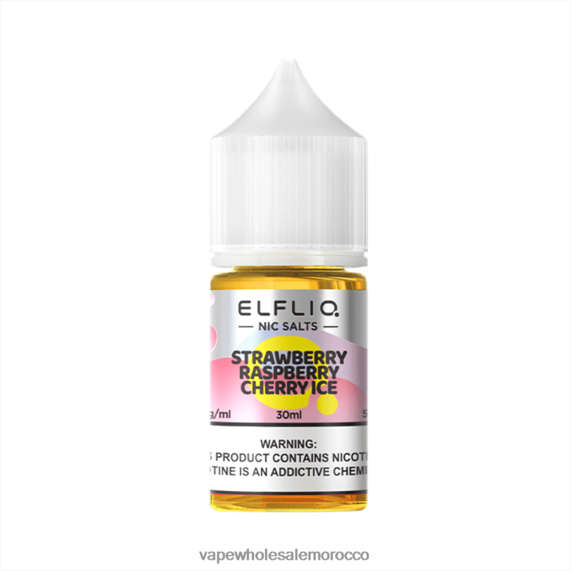 الفراولة التوت الكرز الجليد ELFBAR ELFLIQ Nic Salt 30ml 40PDZ32