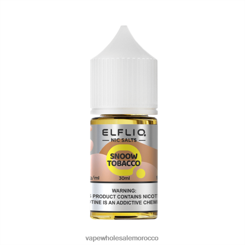 Snoow التبغ ELFBAR ELFLIQ Nic Salt 30ml 40PDZ27