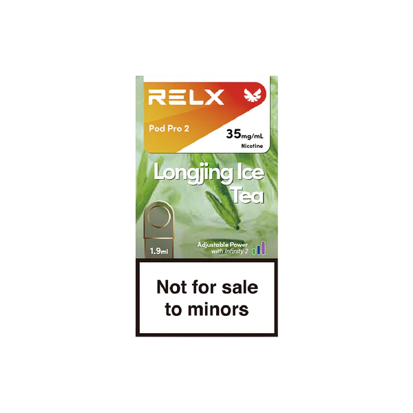 السيجارة الالكترونية - شاي لونغجينغ المثلج R840F2236 RELX Pod Pro 2