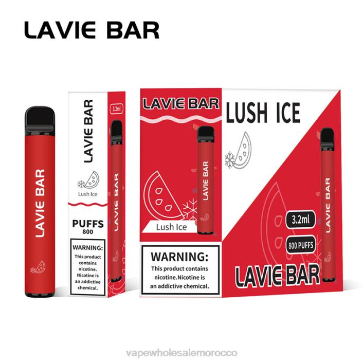 السيجارة الالكترونية - الجليد الخصب LAVIE BAR 800 نفث HVJH308