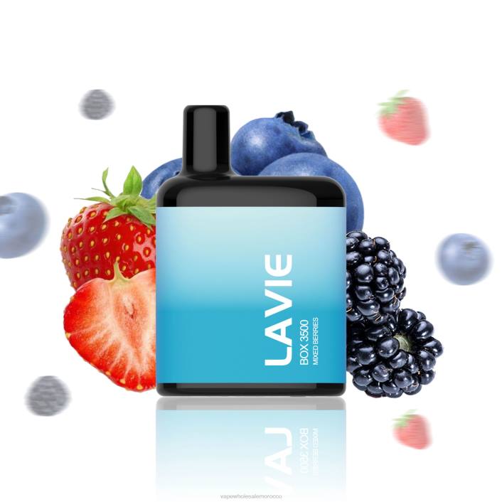 السيجارة الالكترونية - التوت المختلط LAVIE BOX 3500 نفث HVJH213