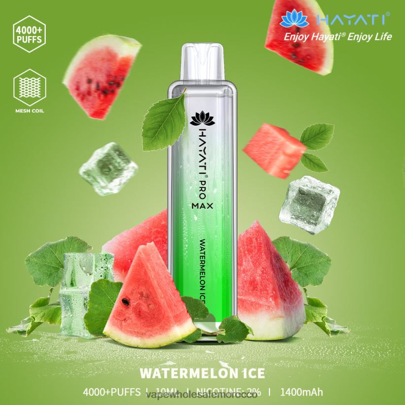 السيجارة الالكترونية - ثلج البطيخ R840F2181 Hayati Pro Max 4000