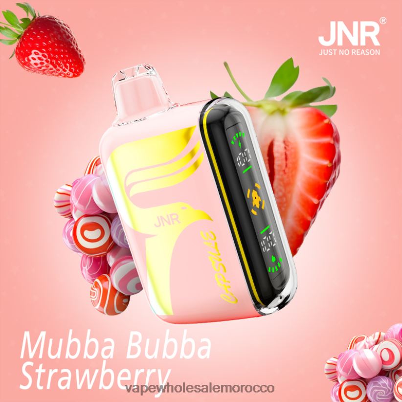 السيجارة الإلكترونية الأصلية - موبا بوبا الفراولة R840F2607 JNR CAPSULE