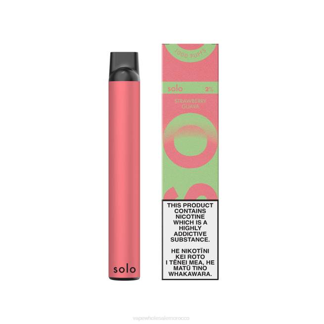 السيجارة الإلكترونية الجديدة - Solo مجموعة vape Paradise القابل للتصرف جوافة فراولة 428J21