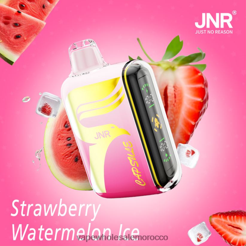 Vape بالجملة - الفراولة والبطيخ الجليد R840F2612 JNR CAPSULE