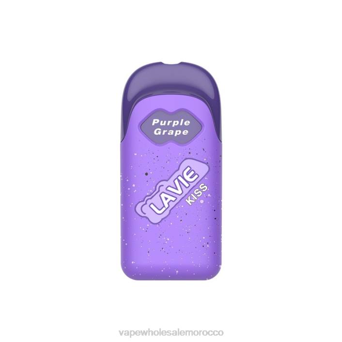 Vape Wholesale - العنب الأرجواني LAVIE KISS 8000 نفث HVJH112