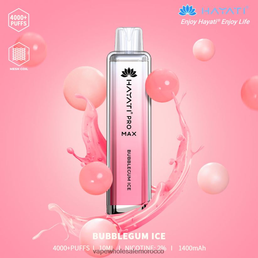 Vape Wholesale Morocco - الجليد الزاهي R840F2185 Hayati Pro Max 4000