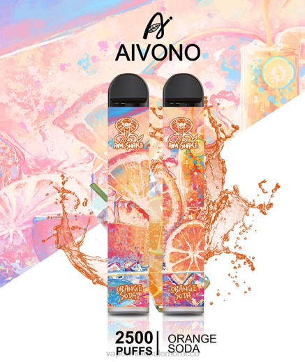 Morocco Vape Shop - Aivono AIM SNAKE 2500 صودا البرتقال X464314