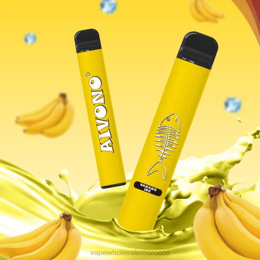 Morocco Vape Shop - Aivono AIM FISHBONE 600 جليد الموز X464276
