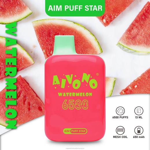 Vape بالجملة - Aivono AIM PUFF STAR 6500 بطيخ X464291