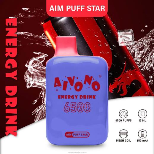 Vape Wholesale Morocco - Aivono AIM PUFF STAR 6500 مشروب الطاقة X464293