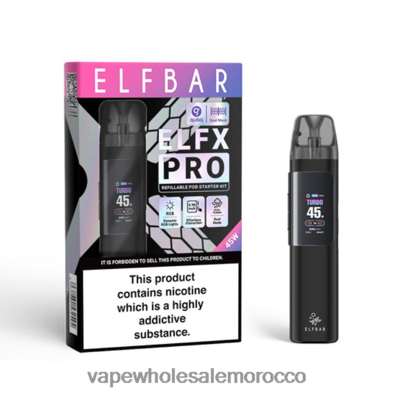 أزرق ELFBAR ELFX Pro افتح جهاز POD 40PDZ6