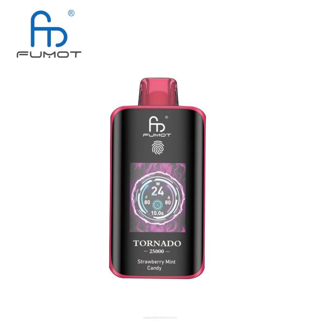 E Cigarette Morocco - حلوى الفراولة بالنعناع Fumot Tornado 25000 سيجارة يمكن التخلص منها 4N6415