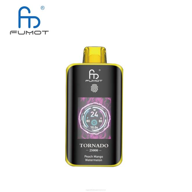 Vape Morocco - الخوخ والمانجو والبطيخ Fumot Tornado 25000 سيجارة يمكن التخلص منها 4N649