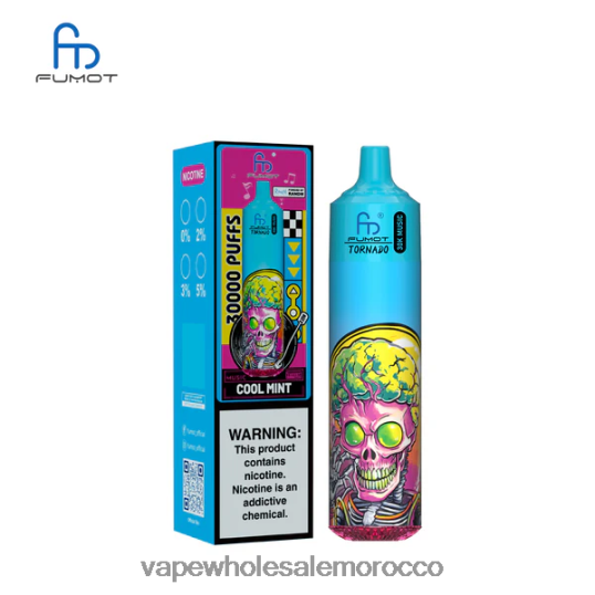 Morocco Vape Shop - Fumot Tornado موسيقى 30 ألف نعناع بارد Z4J00T10