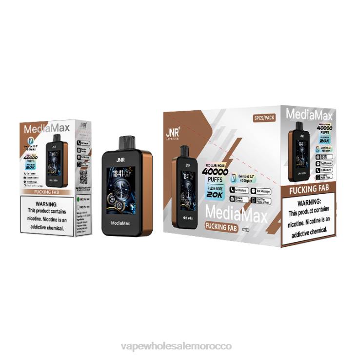 Vape Price Morocco - JNR MediaMax نفخة 40 ألف FZ8813 سخيف رائع